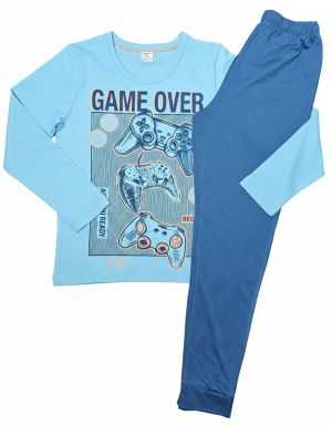 Детска пижама GAME OVER, размери 134см - 158см