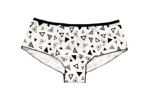 Дамски боксерки с принт, размери S - XL