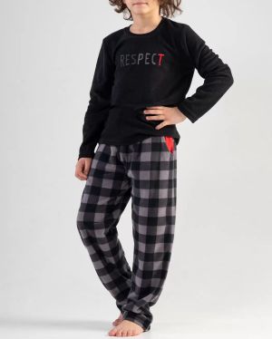 Детска пижама полар RESPECT, размери 9г - 16г