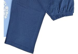 Дамска пижама с частично закопчаване, размери М - 4XL